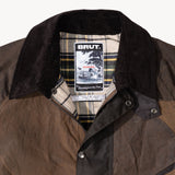 REWORK® KEEPER WAX JACKET - N° 015 Coats & Jackets MEDIUM / BROWN - BRUT Clothing US