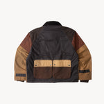 REWORK® KEEPER WAX JACKET - N° 015 Coats & Jackets MEDIUM / BROWN - BRUT Clothing US