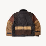 REWORK® KEEPER WAX JACKET - N° 015 Coats & Jackets MEDIUM / BROWN - BRUT Clothing US