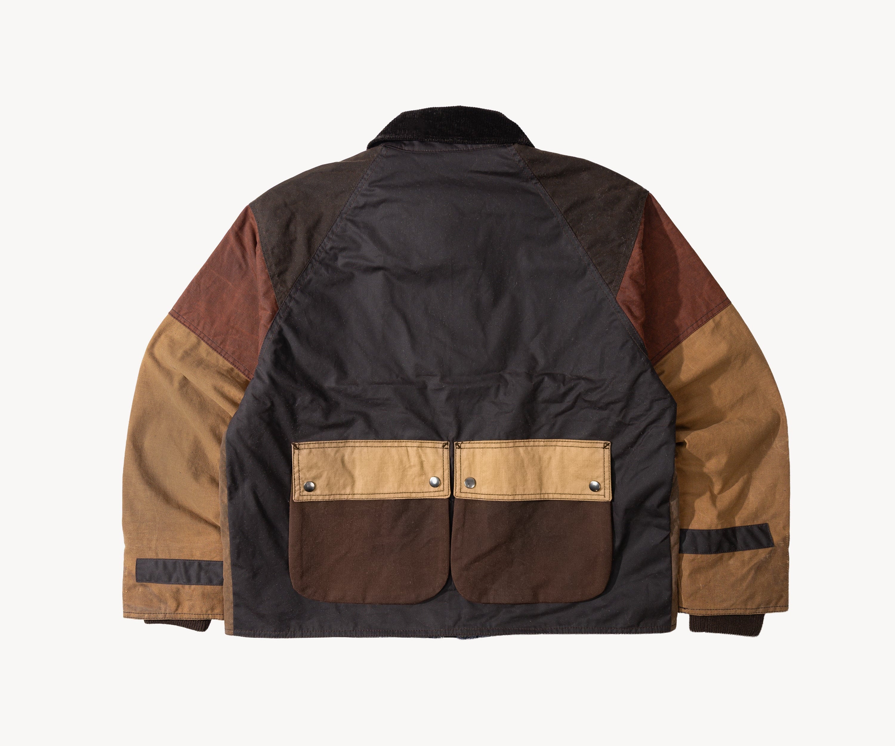REWORK® KEEPER WAX JACKET - N° 015 Coats & Jackets MEDIUM / BROWN - BRUT Clothing US