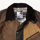 REWORK® KEEPER WAX JACKET - N° 016 Coats & Jackets MEDIUM / BROWN - BRUT Clothing US