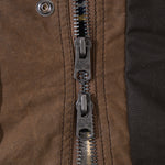 REWORK® KEEPER WAX JACKET - N° 016 Coats & Jackets MEDIUM / BROWN - BRUT Clothing US