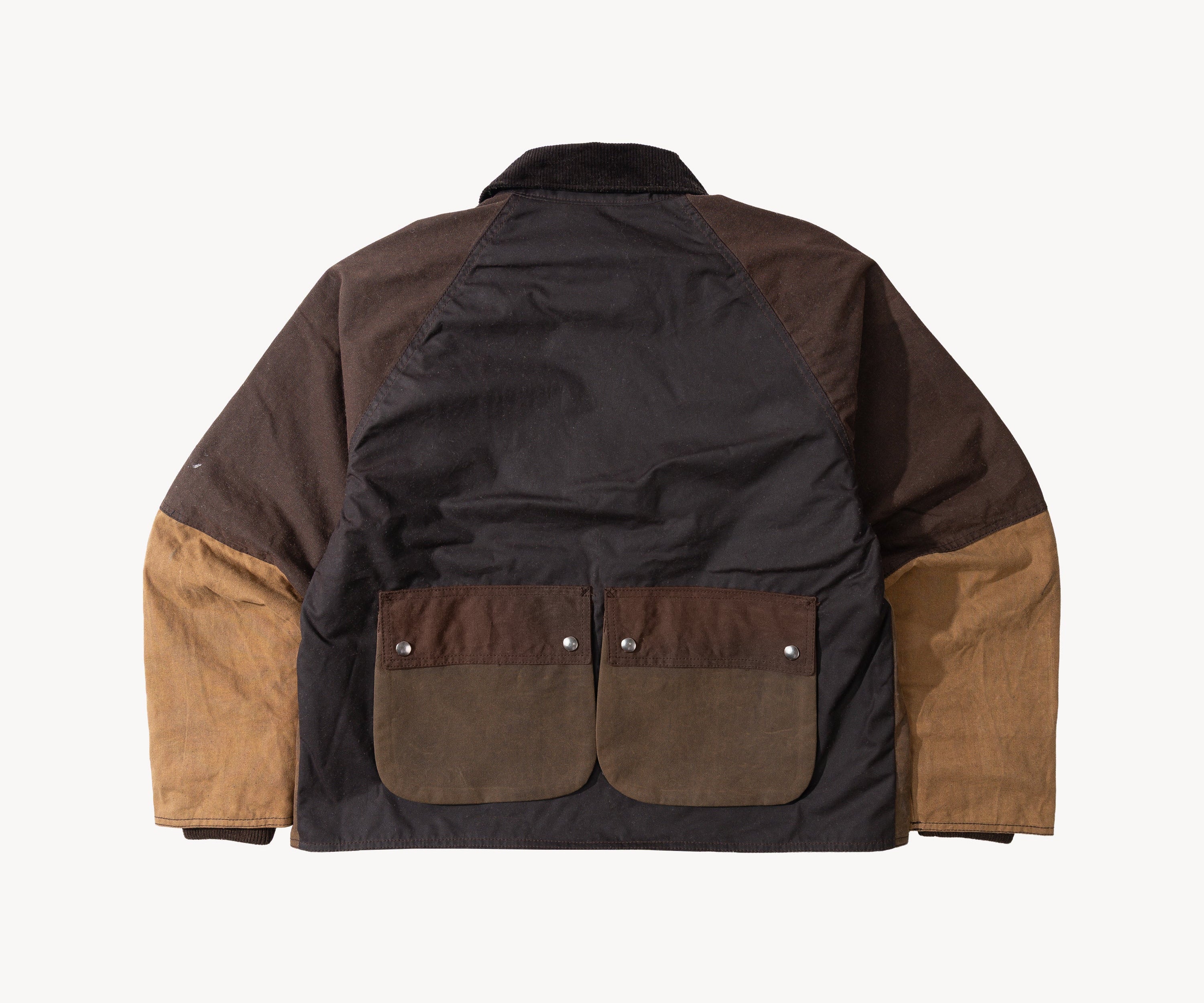 REWORK® KEEPER WAX JACKET - N° 016 Coats & Jackets MEDIUM / BROWN - BRUT Clothing US