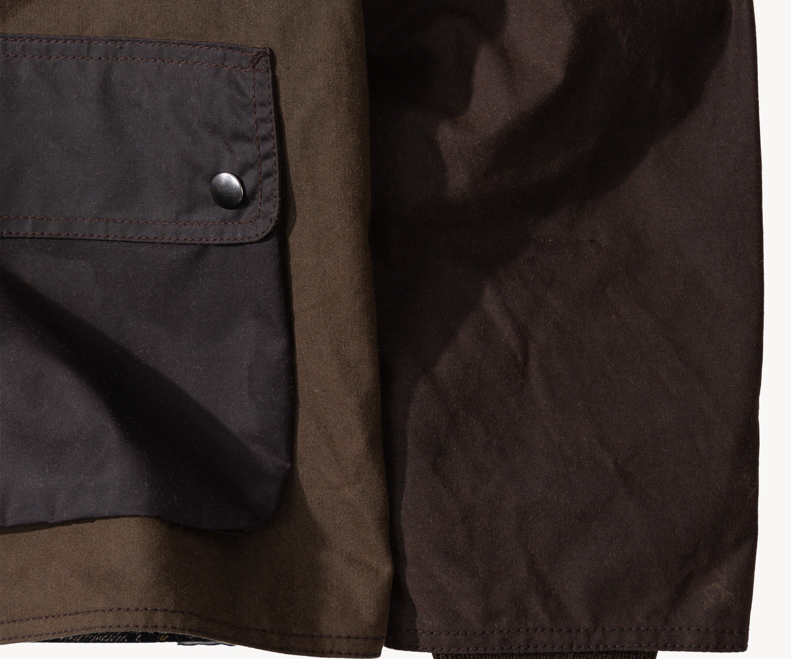 REWORK® KEEPER WAX JACKET - N° 017 Coats & Jackets MEDIUM / BROWN - BRUT Clothing US