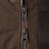 REWORK® KEEPER WAX JACKET - N° 017 Coats & Jackets MEDIUM / BROWN - BRUT Clothing US