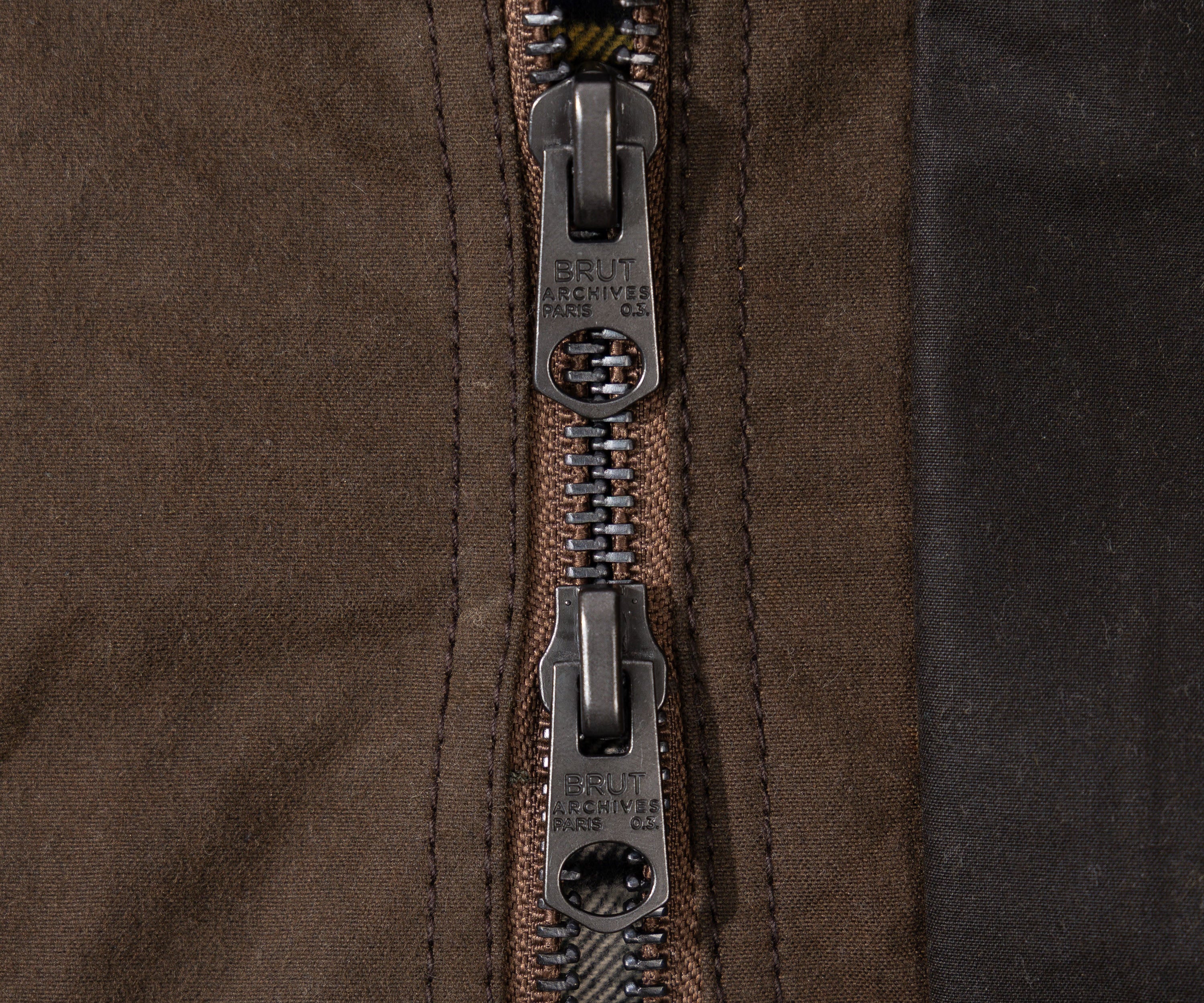 REWORK® KEEPER WAX JACKET - N° 017 Coats & Jackets MEDIUM / BROWN - BRUT Clothing US