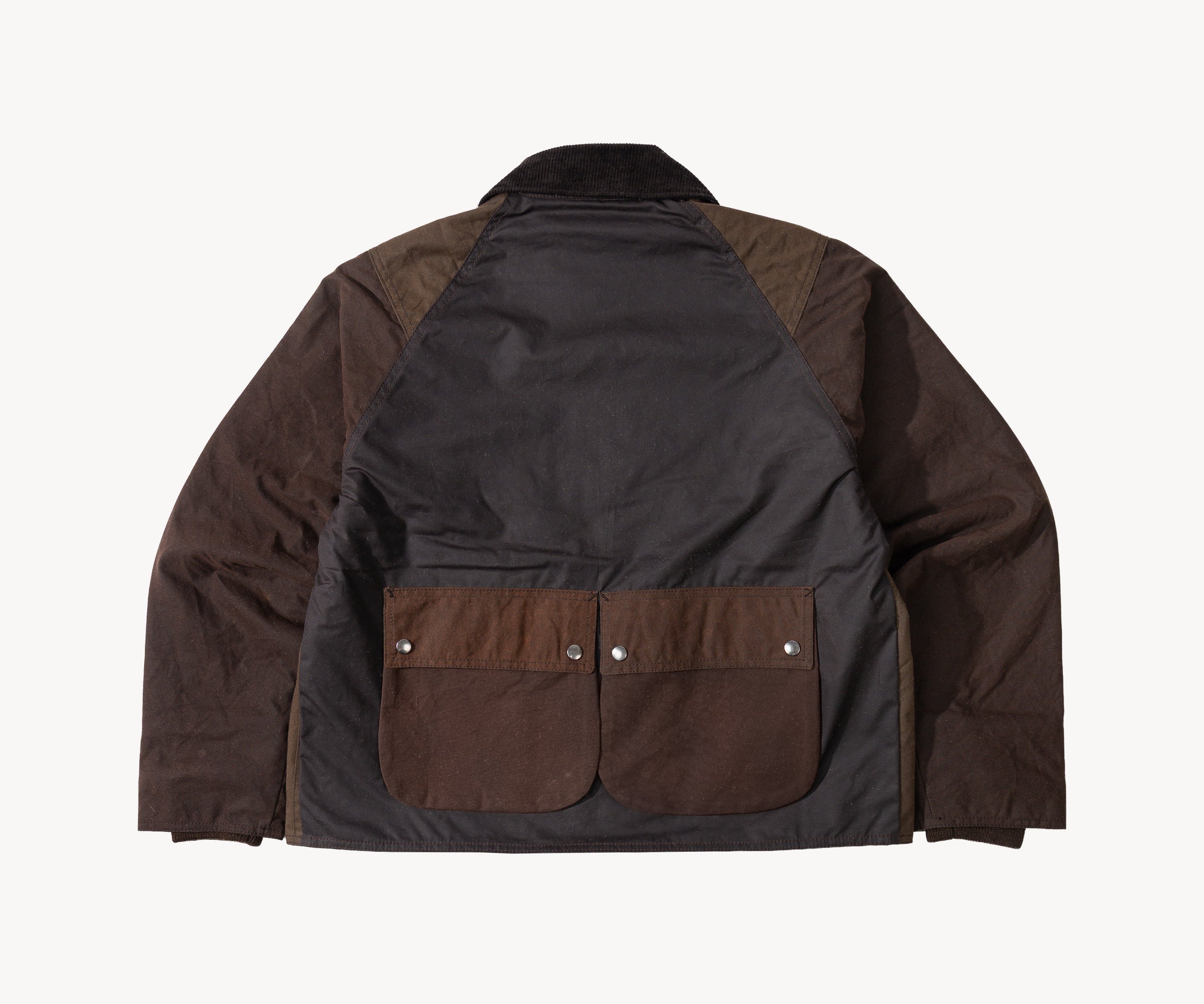 REWORK® KEEPER WAX JACKET - N° 017 Coats & Jackets MEDIUM / BROWN - BRUT Clothing US