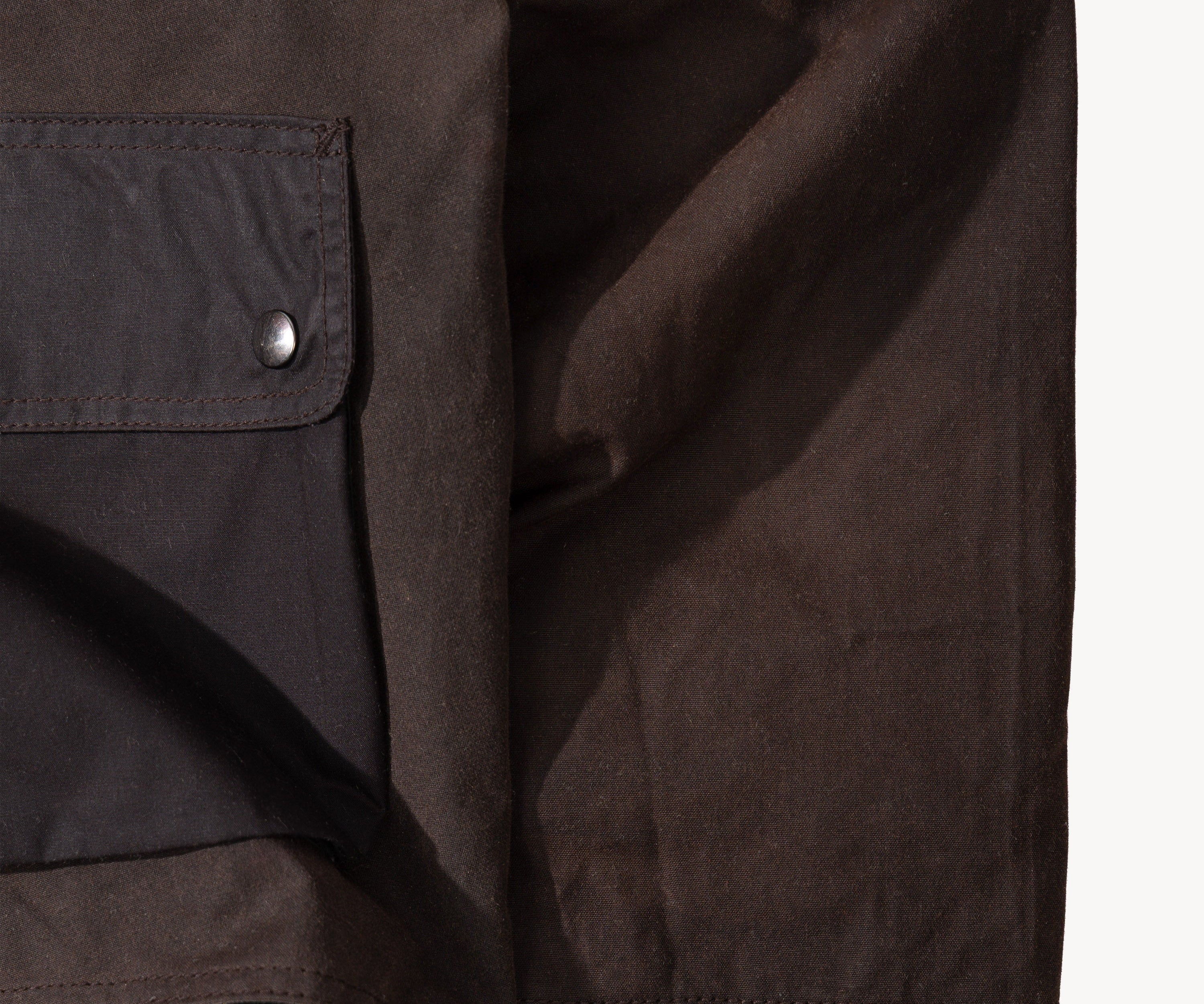 REWORK® KEEPER WAX JACKET - N° 018 Coats & Jackets MEDIUM / BROWN - BRUT Clothing US