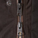REWORK® KEEPER WAX JACKET - N° 018 Coats & Jackets MEDIUM / BROWN - BRUT Clothing US