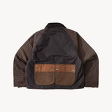 REWORK® KEEPER WAX JACKET - N° 018 Coats & Jackets MEDIUM / BROWN - BRUT Clothing US
