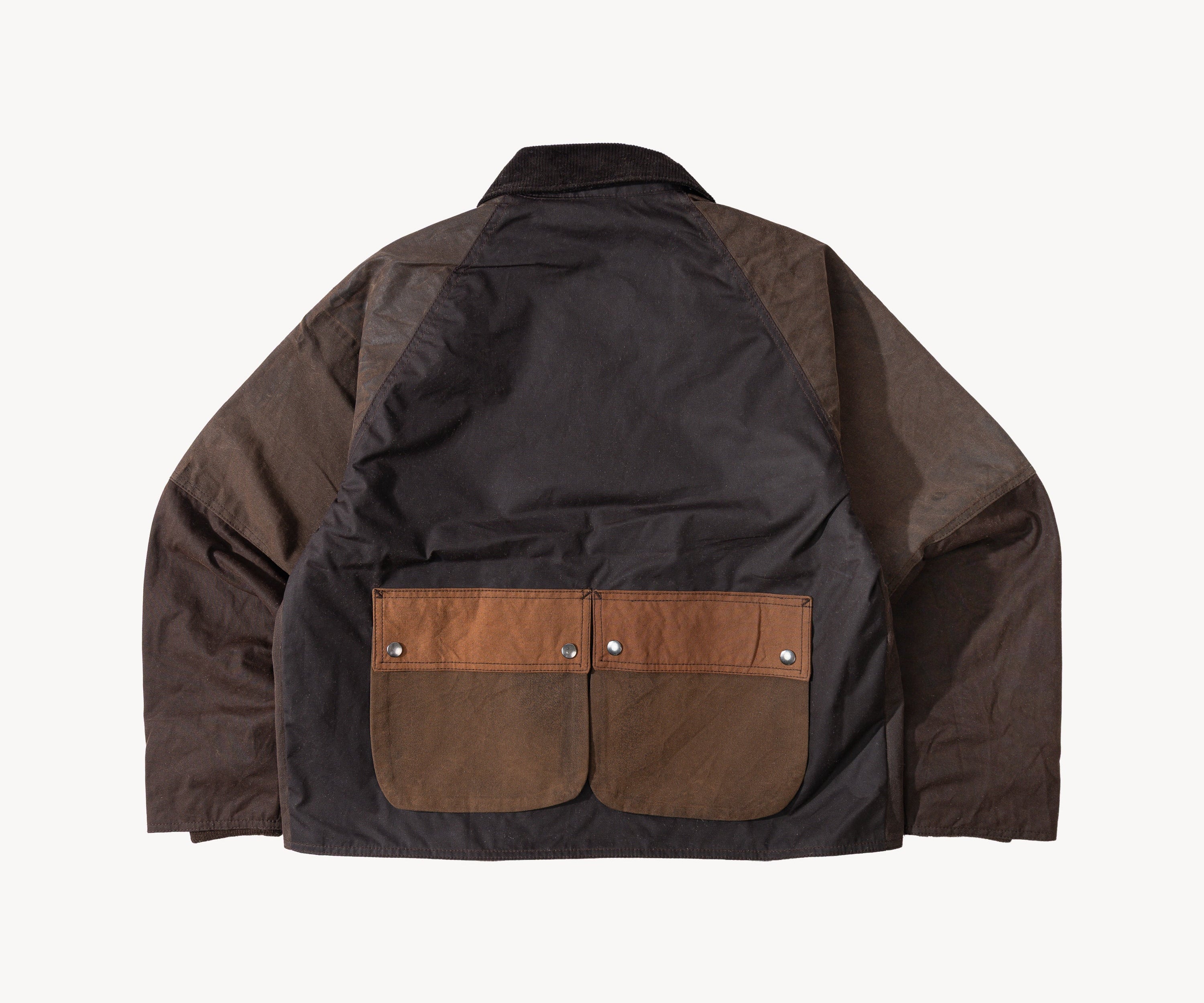 REWORK® KEEPER WAX JACKET - N° 018 Coats & Jackets MEDIUM / BROWN - BRUT Clothing US