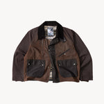 REWORK® KEEPER WAX JACKET - N° 019 Coats & Jackets MEDIUM / BROWN - BRUT Clothing US