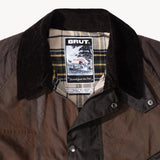 REWORK® KEEPER WAX JACKET - N° 019 Coats & Jackets MEDIUM / BROWN - BRUT Clothing US