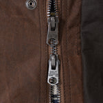 REWORK® KEEPER WAX JACKET - N° 019 Coats & Jackets MEDIUM / BROWN - BRUT Clothing US