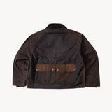 REWORK® KEEPER WAX JACKET - N° 019 Coats & Jackets MEDIUM / BROWN - BRUT Clothing US
