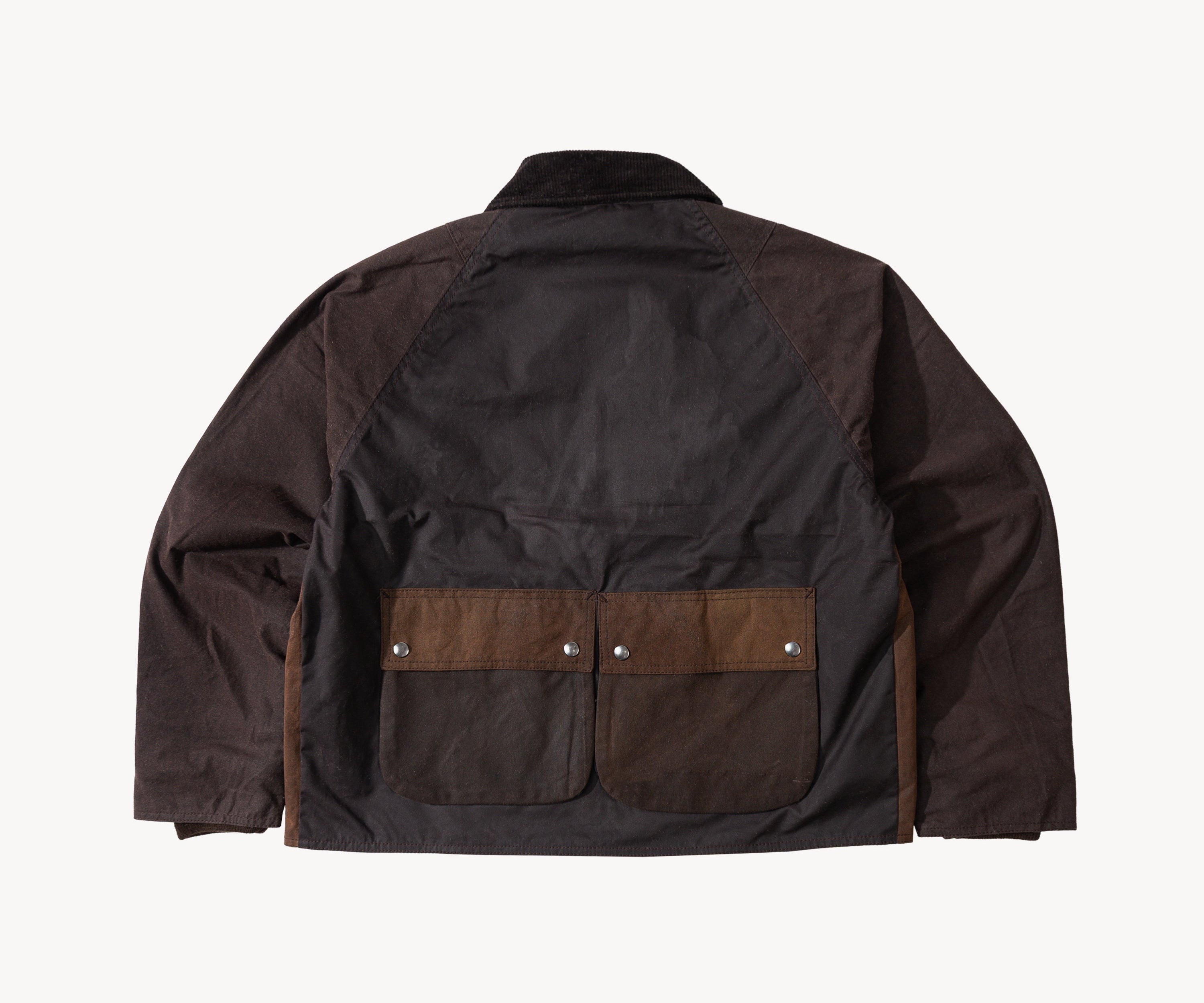 REWORK® KEEPER WAX JACKET - N° 019 Coats & Jackets MEDIUM / BROWN - BRUT Clothing US