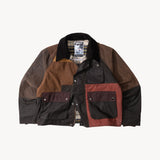REWORK® KEEPER WAX JACKET - N° 020 Coats & Jackets MEDIUM / BROWN - BRUT Clothing US