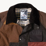 REWORK® KEEPER WAX JACKET - N° 020 Coats & Jackets MEDIUM / BROWN - BRUT Clothing US