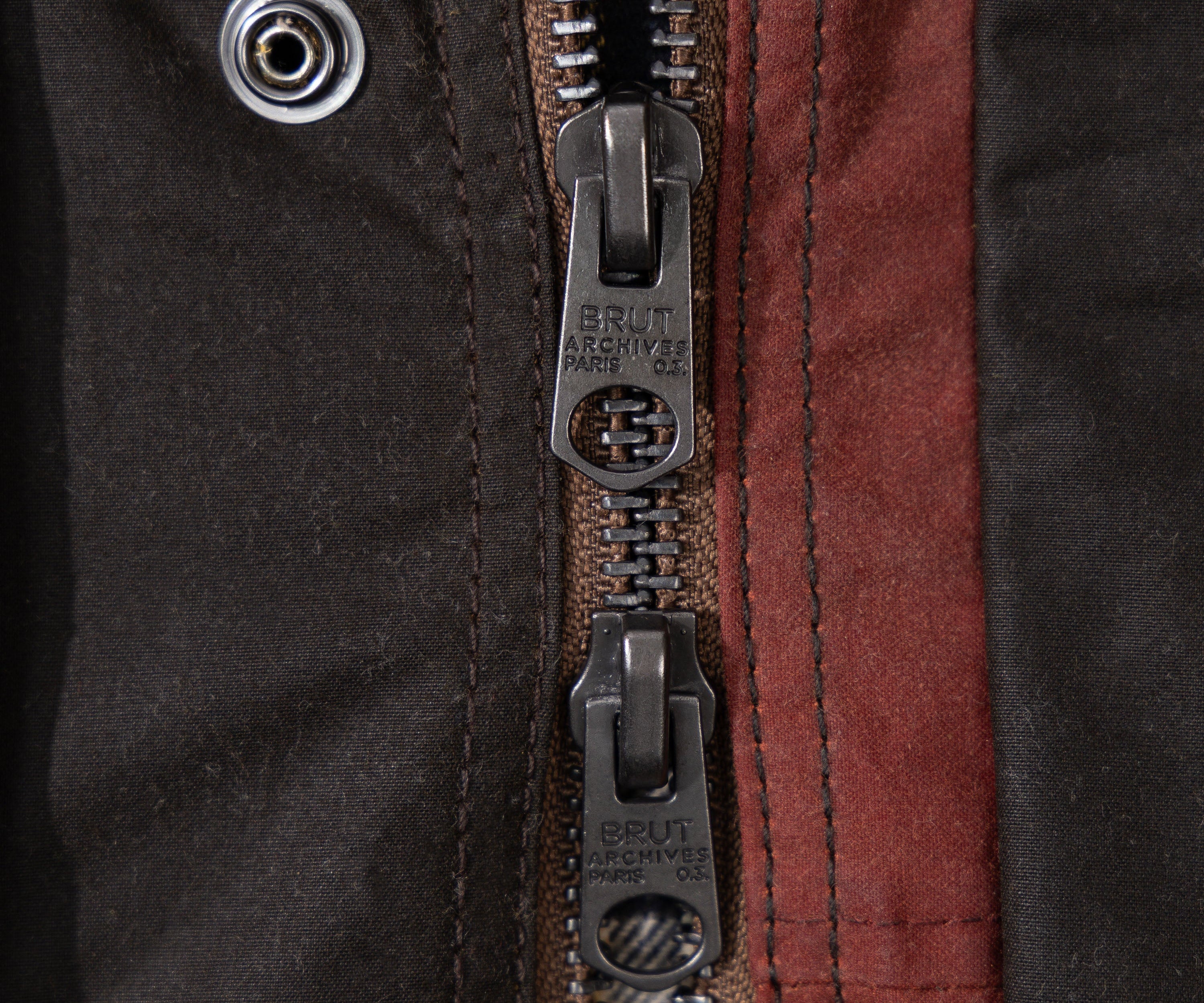 REWORK® KEEPER WAX JACKET - N° 020 Coats & Jackets MEDIUM / BROWN - BRUT Clothing US