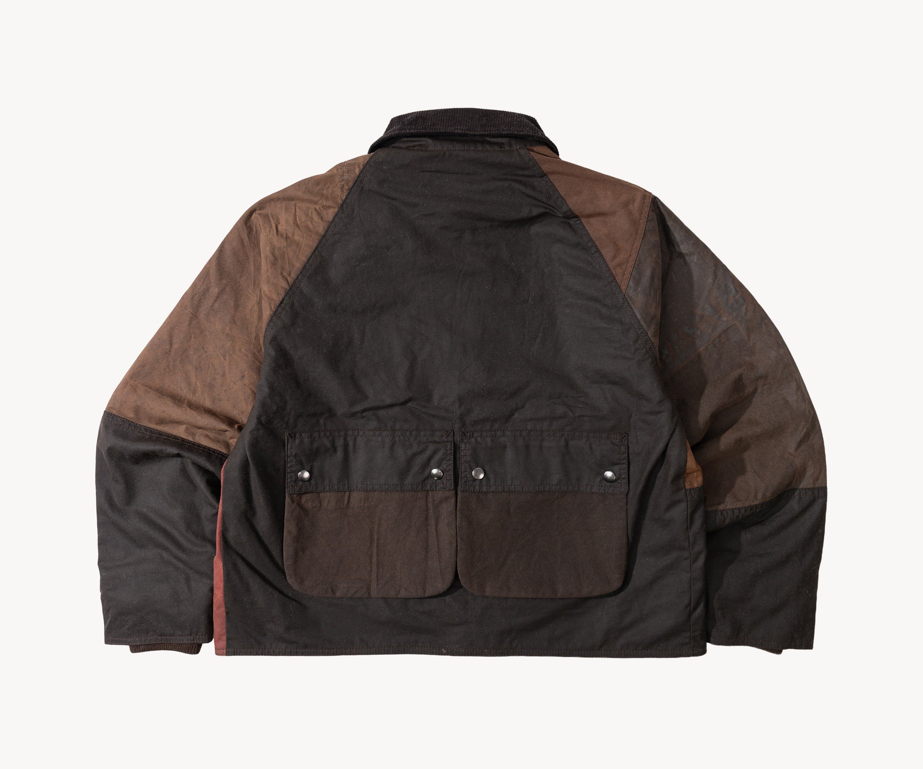 REWORK® KEEPER WAX JACKET - N° 020 Coats & Jackets MEDIUM / BROWN - BRUT Clothing US