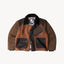 REWORK® KEEPER WAX JACKET - N° 021 Coats & Jackets MEDIUM / BROWN - BRUT Clothing US