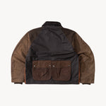 REWORK® KEEPER WAX JACKET - N° 021 Coats & Jackets MEDIUM / BROWN - BRUT Clothing US