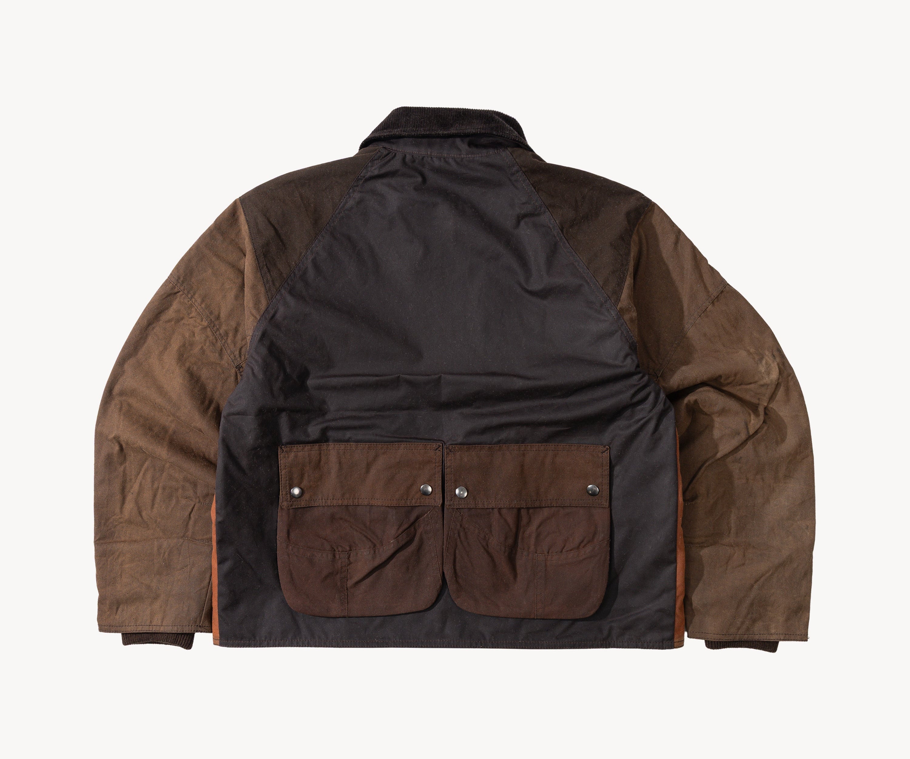 REWORK® KEEPER WAX JACKET - N° 021 Coats & Jackets MEDIUM / BROWN - BRUT Clothing US