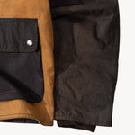 REWORK® KEEPER WAX JACKET - N° 022 Coats & Jackets MEDIUM / BROWN - BRUT Clothing US