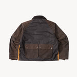 REWORK® KEEPER WAX JACKET - N° 022 Coats & Jackets MEDIUM / BROWN - BRUT Clothing US