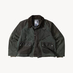 REWORK® KEEPER WAX JACKET - N° 026 Coats & Jackets MEDIUM / GREEN - BRUT Clothing US