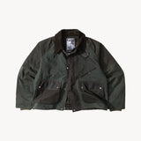 REWORK® KEEPER WAX JACKET - N° 026 Coats & Jackets MEDIUM / GREEN - BRUT Clothing US