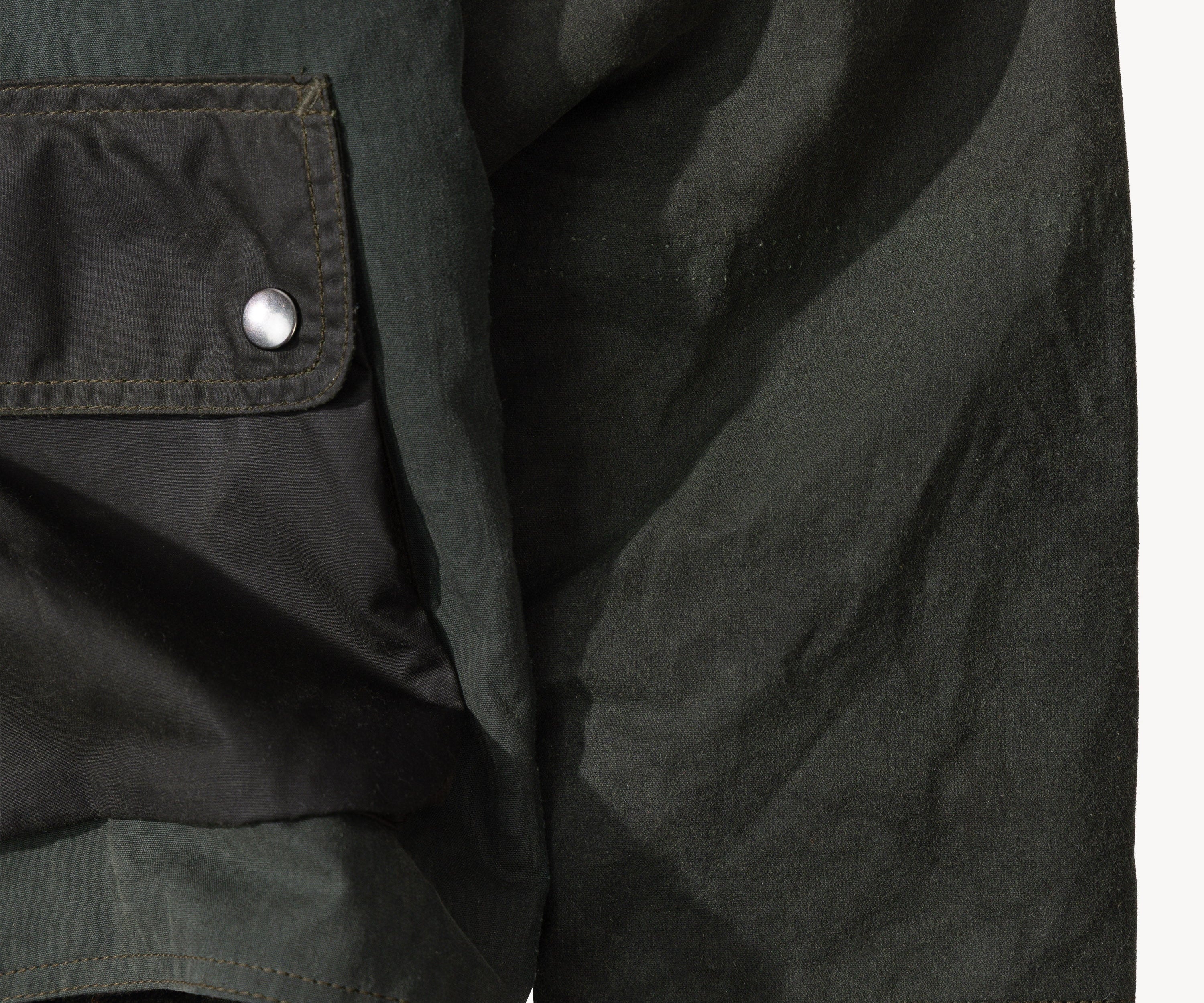 REWORK® KEEPER WAX JACKET - N° 026 Coats & Jackets MEDIUM / GREEN - BRUT Clothing US