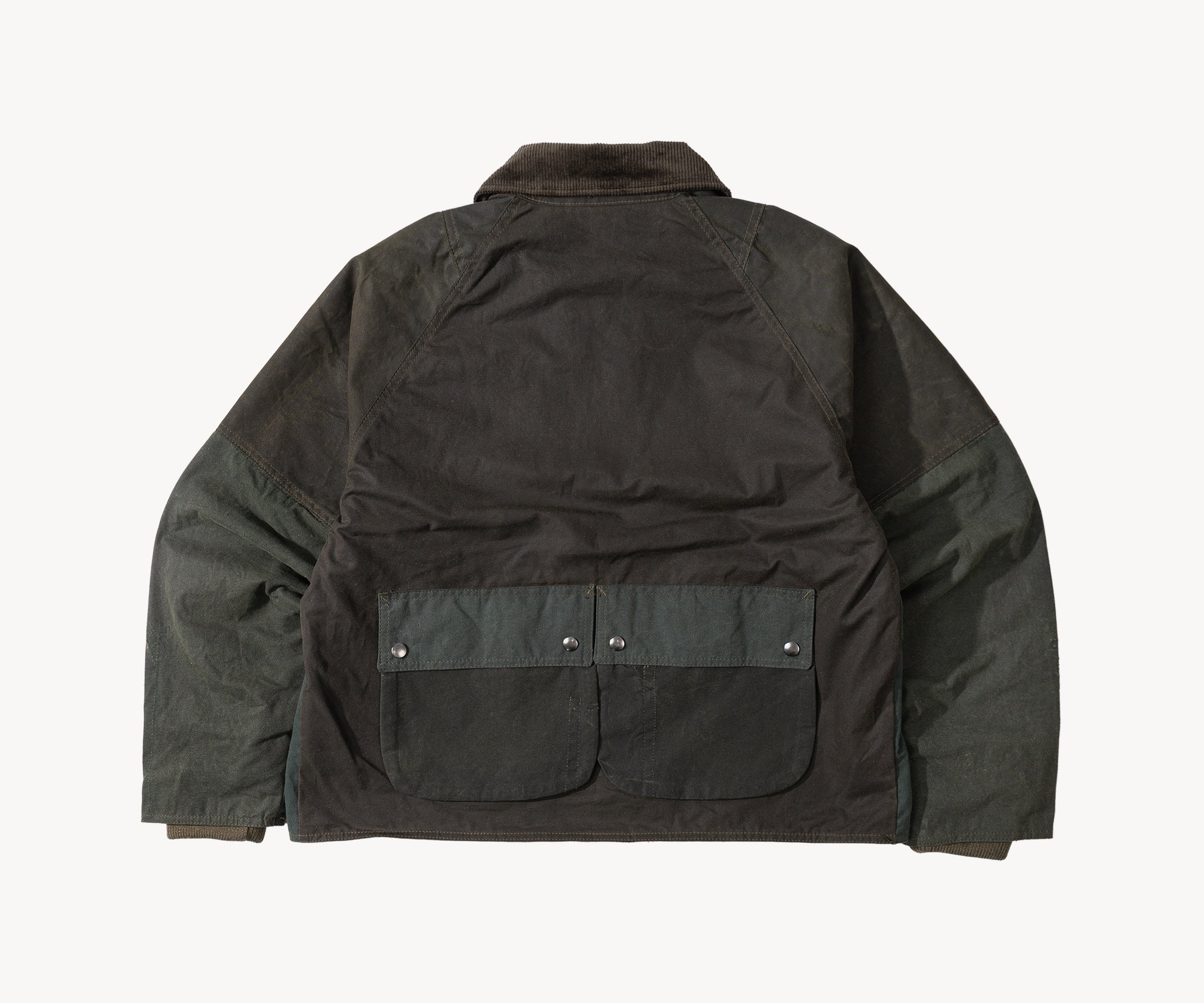 REWORK® KEEPER WAX JACKET - N° 026 Coats & Jackets MEDIUM / GREEN - BRUT Clothing US