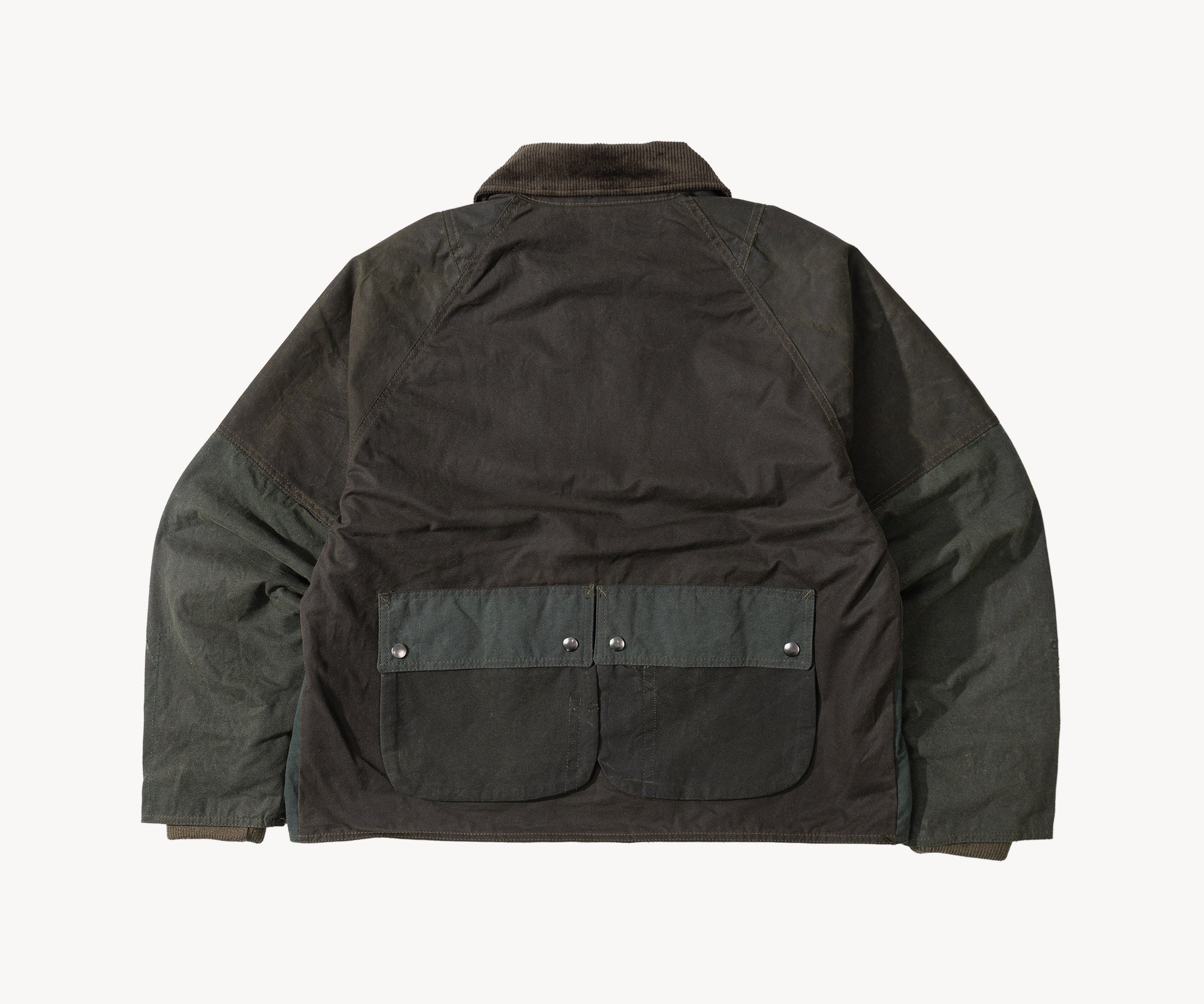 REWORK® KEEPER WAX JACKET - N° 026 Coats & Jackets MEDIUM / GREEN - BRUT Clothing US