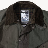 REWORK® KEEPER WAX JACKET - N° 027 Coats & Jackets MEDIUM / GREEN - BRUT Clothing US