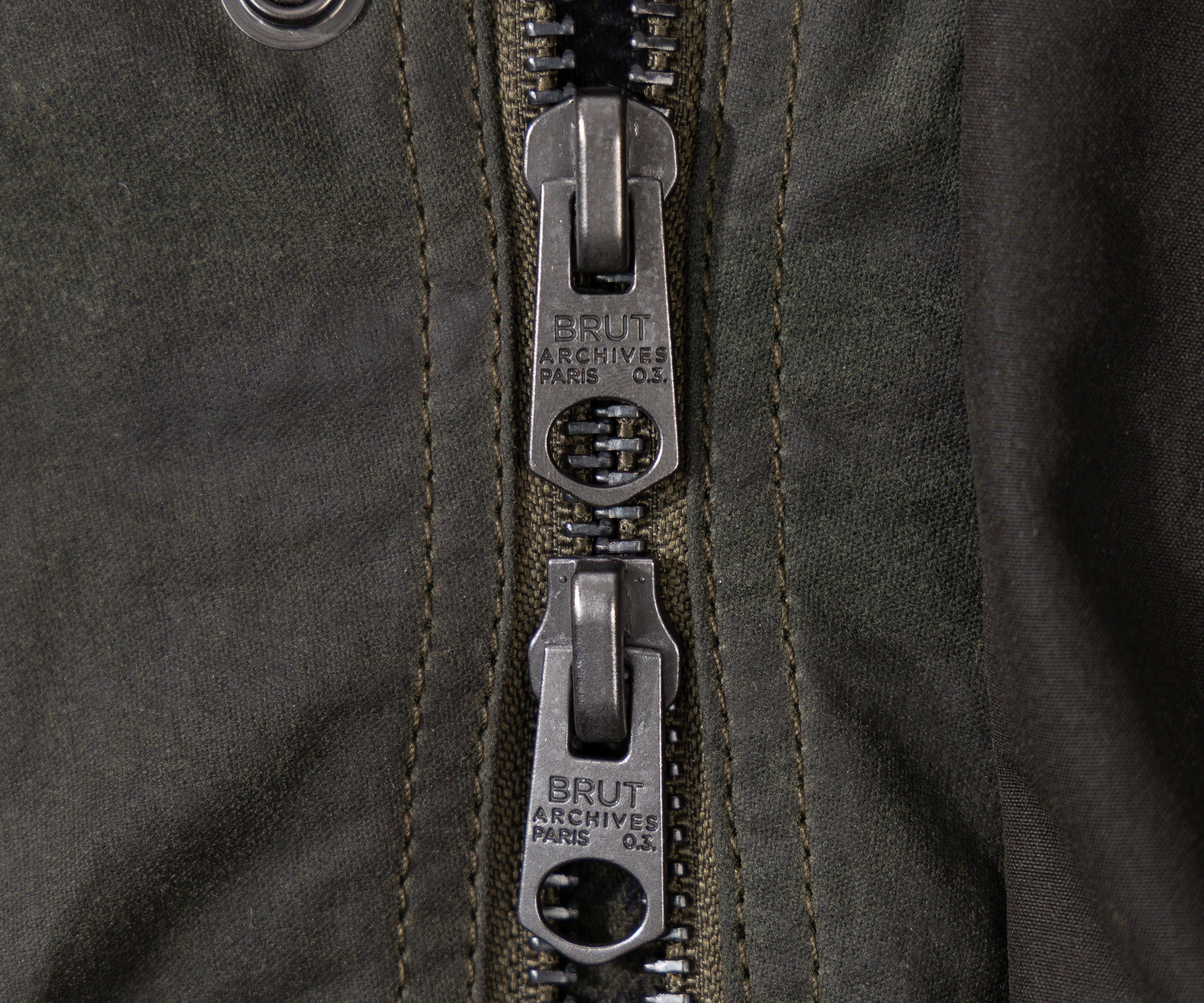 REWORK® KEEPER WAX JACKET - N° 027 Coats & Jackets MEDIUM / GREEN - BRUT Clothing US