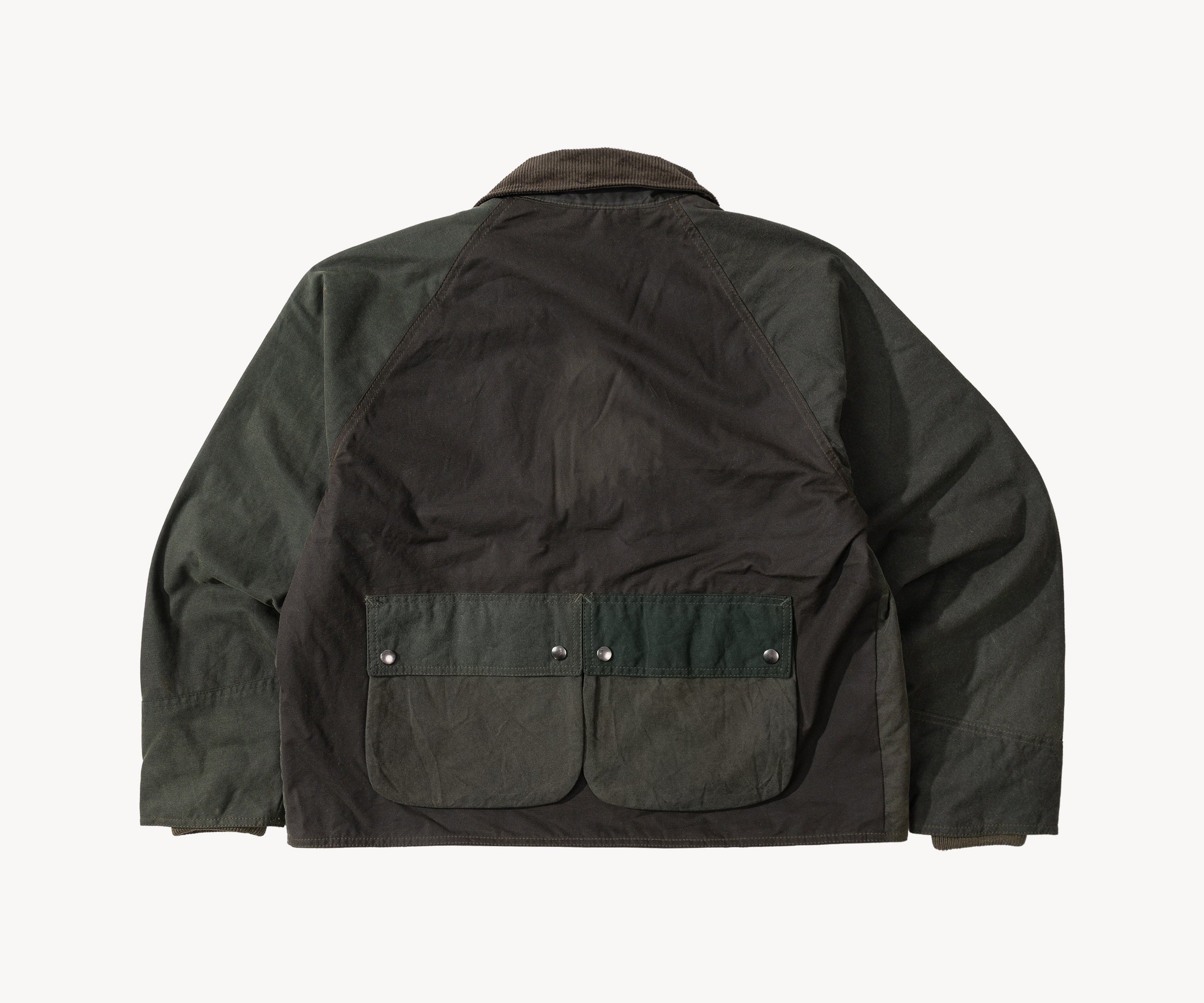 REWORK® KEEPER WAX JACKET - N° 027 Coats & Jackets MEDIUM / GREEN - BRUT Clothing US