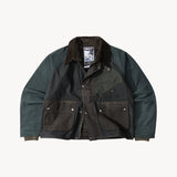 REWORK® KEEPER WAX JACKET - N° 028 Coats & Jackets MEDIUM / GREEN - BRUT Clothing US