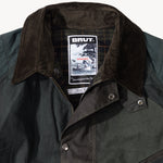 REWORK® KEEPER WAX JACKET - N° 028 Coats & Jackets MEDIUM / GREEN - BRUT Clothing US