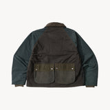 REWORK® KEEPER WAX JACKET - N° 028 Coats & Jackets MEDIUM / GREEN - BRUT Clothing US