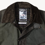 REWORK® KEEPER WAX JACKET - N° 029 Coats & Jackets MEDIUM / GREEN - BRUT Clothing US