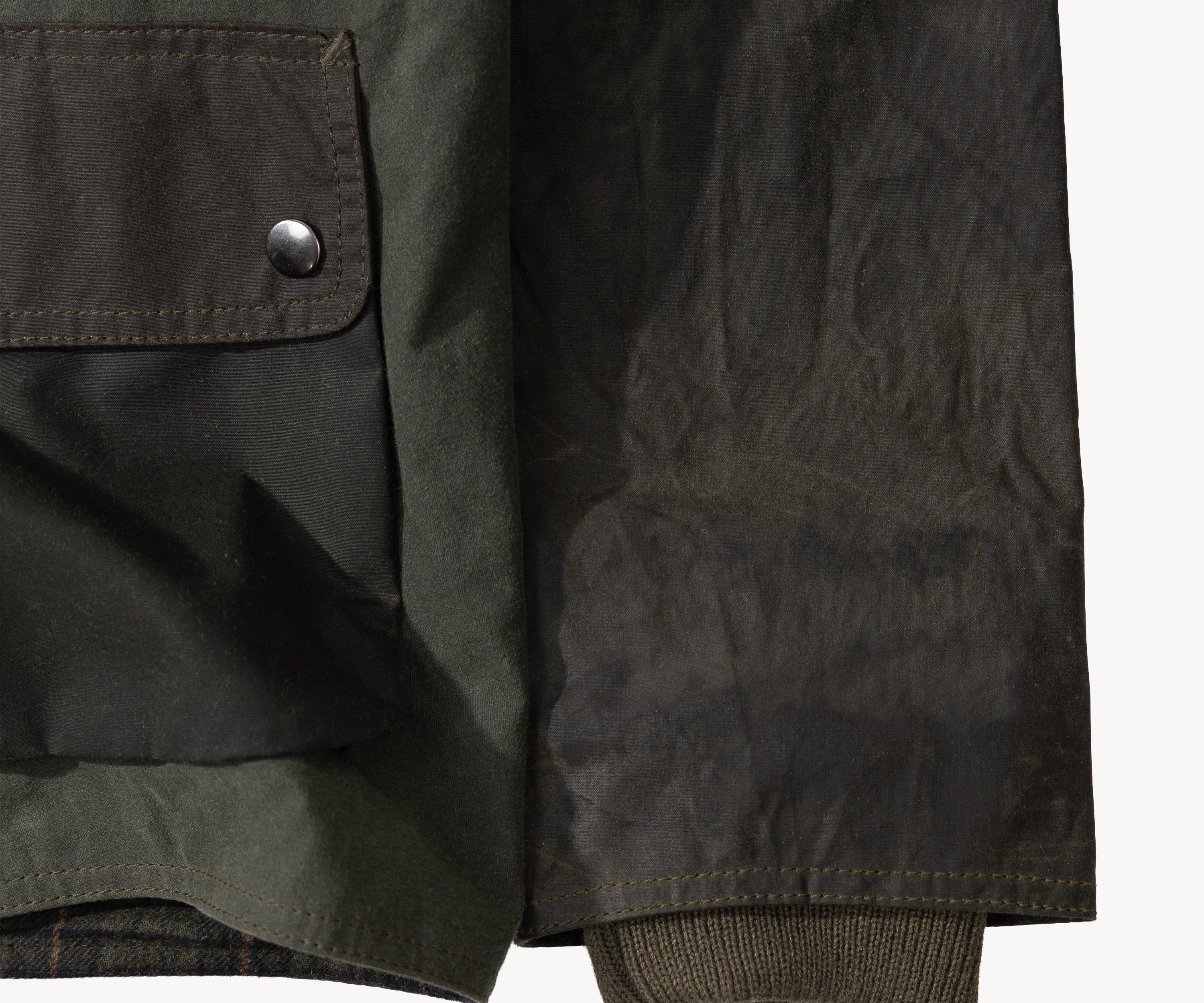 REWORK® KEEPER WAX JACKET - N° 029 Coats & Jackets MEDIUM / GREEN - BRUT Clothing US