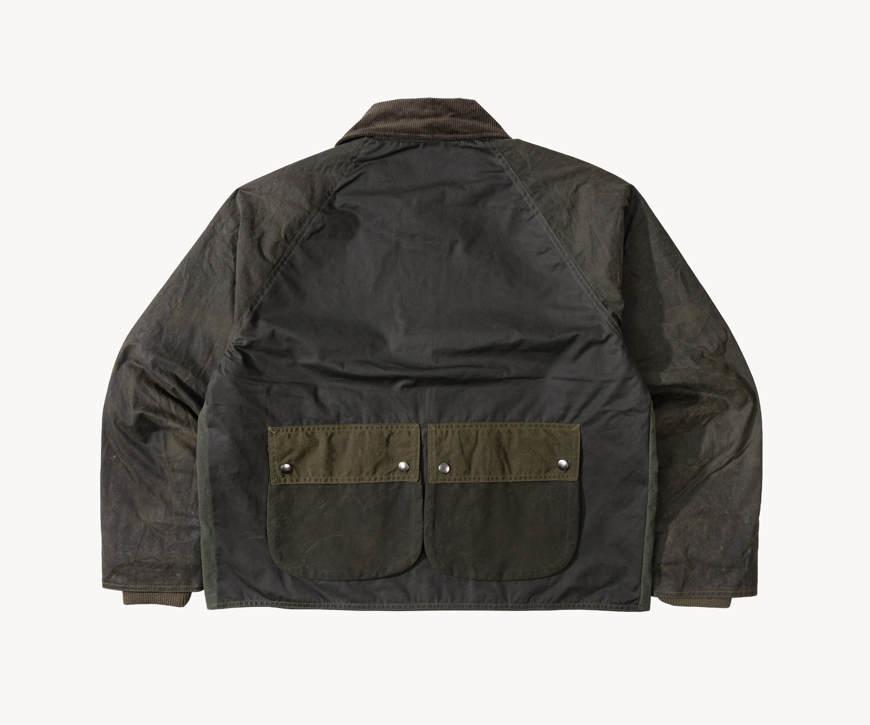 REWORK® KEEPER WAX JACKET - N° 029 Coats & Jackets MEDIUM / GREEN - BRUT Clothing US