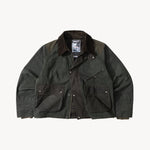 REWORK® KEEPER WAX JACKET - N° 030 Coats & Jackets MEDIUM / GREEN - BRUT Clothing US