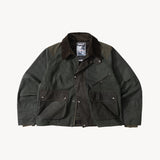 REWORK® KEEPER WAX JACKET - N° 030 Coats & Jackets MEDIUM / GREEN - BRUT Clothing US