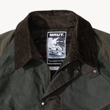 REWORK® KEEPER WAX JACKET - N° 030 Coats & Jackets MEDIUM / GREEN - BRUT Clothing US