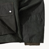 REWORK® KEEPER WAX JACKET - N° 030 Coats & Jackets MEDIUM / GREEN - BRUT Clothing US