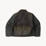 REWORK® KEEPER WAX JACKET - N° 030 Coats & Jackets MEDIUM / GREEN - BRUT Clothing US