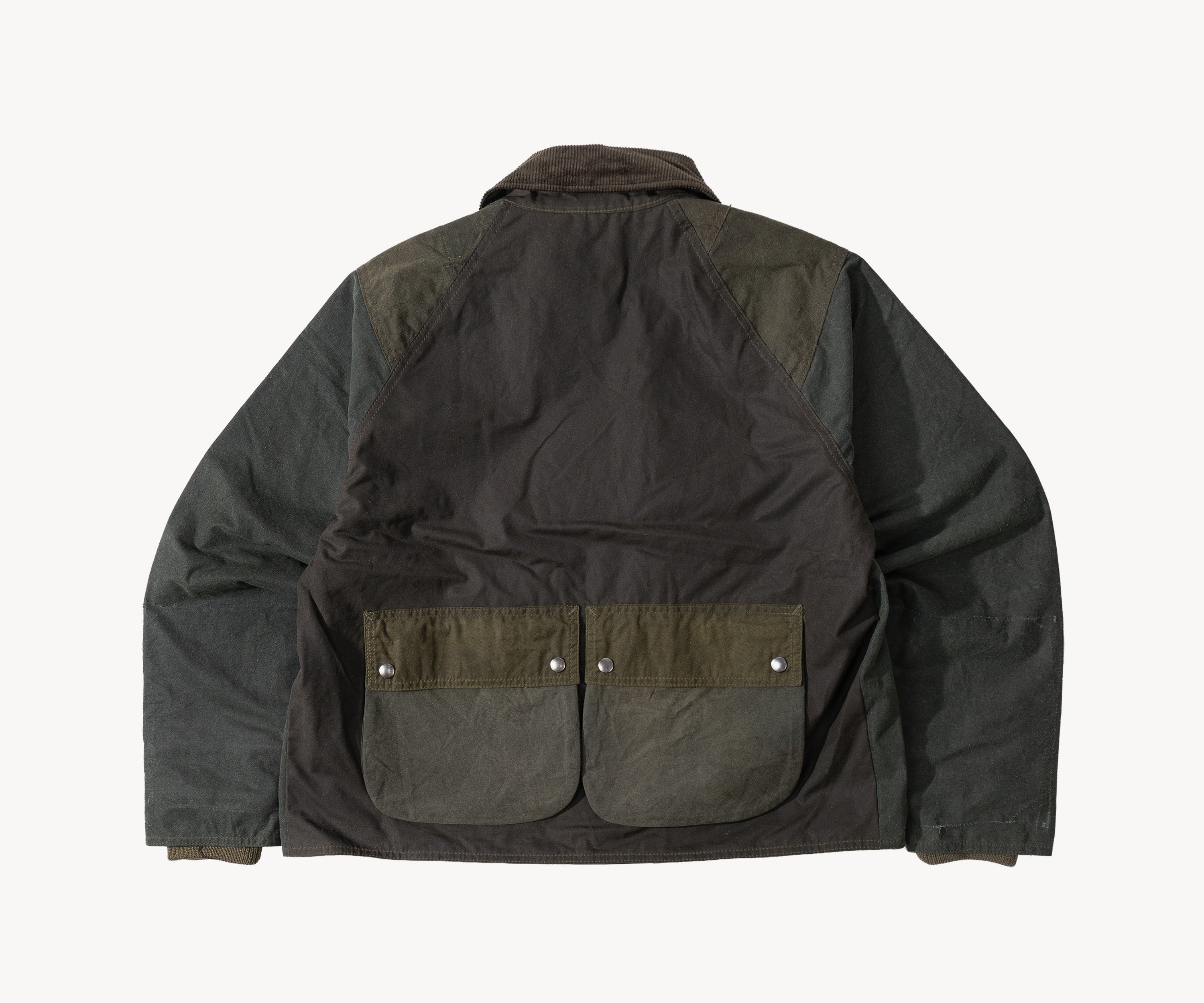 REWORK® KEEPER WAX JACKET - N° 030 Coats & Jackets MEDIUM / GREEN - BRUT Clothing US