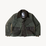 REWORK® KEEPER WAX JACKET - N° 031 Coats & Jackets MEDIUM / GREEN - BRUT Clothing US